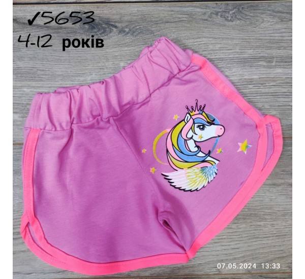 Шорты для девочек 5 шт коттон (4-12 лет) MiLi_5653-1