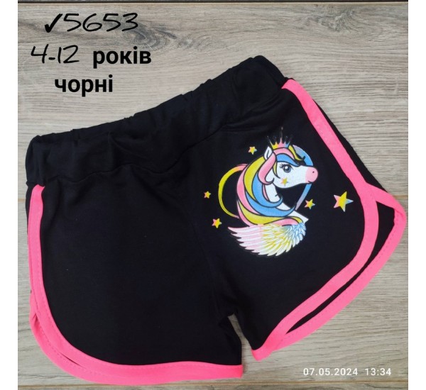 Шорты для девочек 5 шт коттон (4-12 лет) MiLi_5653-6