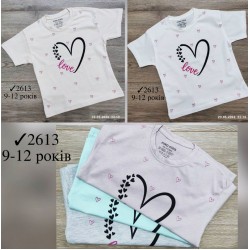 Футболка для девочек 4 шт коттон (9-12 лет) MiLi_2613