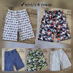 Шорты для мальчиков 4 шт коттон (5-8 лет) MiLi_9715