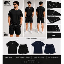 Костюм мужской 4 шт (M-2XL) коттон/дайвинг MMC_3511