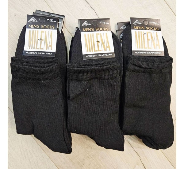 Шкарпетки чоловічі MILENA 12 шт (42-46 р) стрейч/коттон NvS_701h
