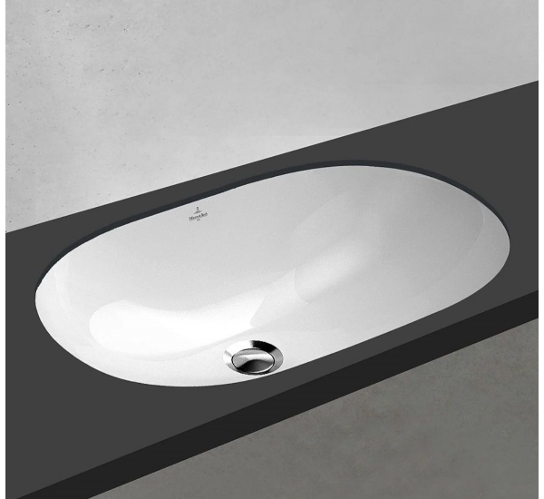 Умывальник встроенный Villeroy&Boch O.novo 60х35 см Білий (41626001)
