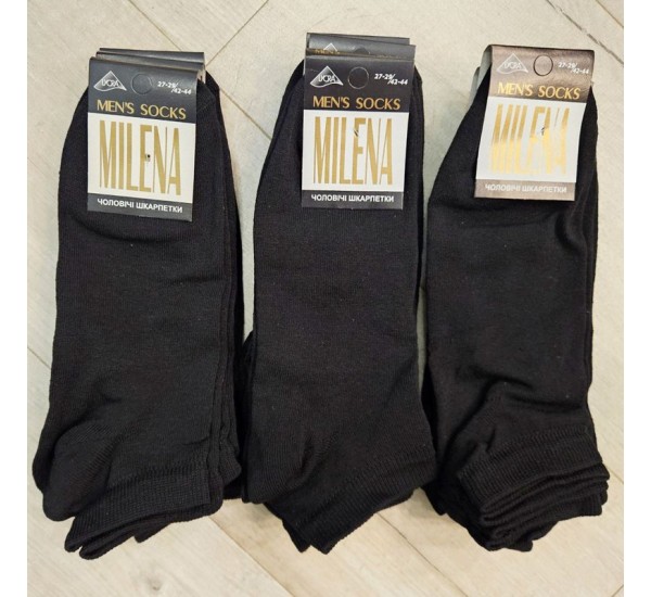 Шкарпетки чоловічі MILENA 12 шт (42-46 р) стрейч/коттон NvS_706h
