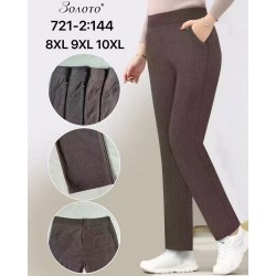 Брюки женские 6 шт (8-10XL) стрейч PaH_721-2