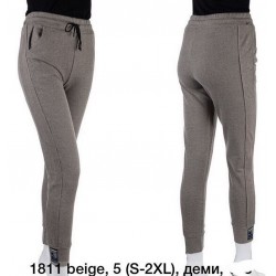 Спорт штаны женские 5 шт (S-2XL) коттон PaH_1811a