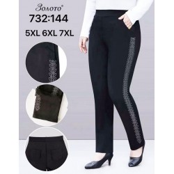 Брюки женские 6 шт (5-7XL) стрейч PaH_732