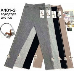 Лосины для девочек 12 шт (60-75 см) стрейч PaH_A401-3