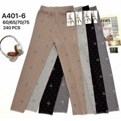 Лосины для девочек 12 шт (60-75 см) стрейч PaH_A401-6