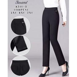 Брюки женские 6 шт (5-7XL) стрейч PaH_A711-3