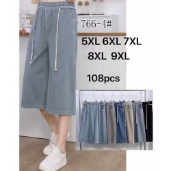 Капри женские 6 шт (5-9XL) коттон PaH_766-4