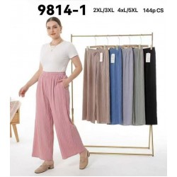 Брюки женские 6 шт (2-5XL) жатка PaH_9814-1