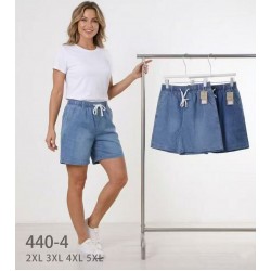 Шорты женские 6 шт (2-5XL) джинс PaH_440-4