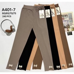 Лосины для девочек 12 шт (60-75 см) стрейч PaH_A401-7