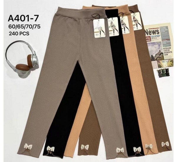 Лосины для девочек 12 шт (60-75 см) стрейч PaH_A401-7