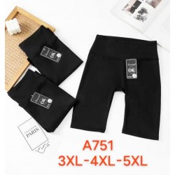 Велосипедки женские 6 шт (3-5XL) стрейч PaH_A751