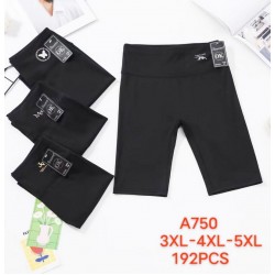 Велосипедки женские 6 шт (3-5XL) стрейч PaH_A750