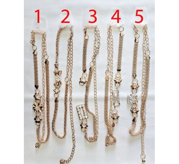 Цепочка женская, металл 1 шт (на объём 100-110 см) ReM_180207