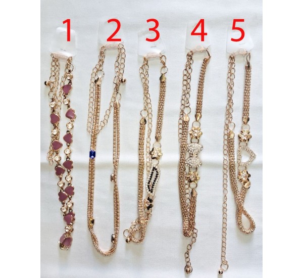 Цепочка женская, металл 1 шт (на объём 100-110 см) ReM_180208