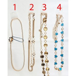 Цепочка женская, металл 1 шт (на объём 100-110 см) ReM_180209