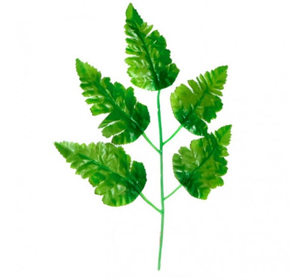 Лист папоротника искусственный, 100 штук RuS_G3_V01-5