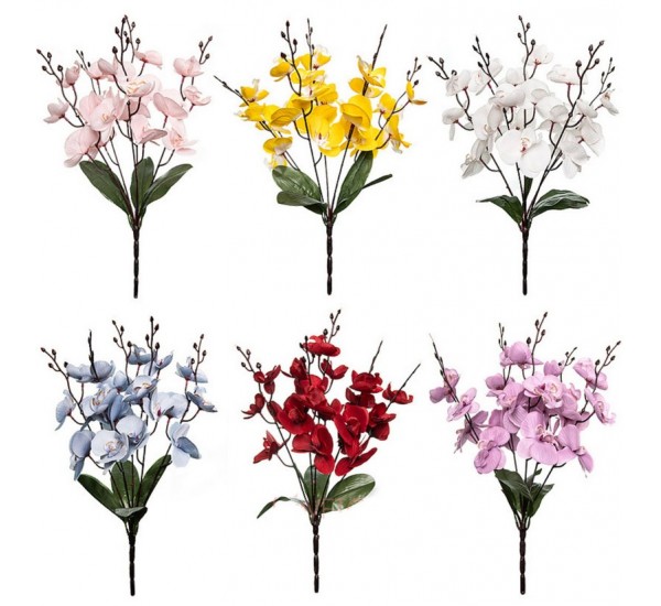 Букет орхидеи искусственный, 40 штук RuS_A35_SO-1