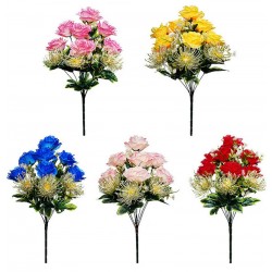 Букет розы искусственный, 12 штук RuS_B33_A-56324