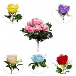 Букет розы искусственный, 7 штук RuS_B63_A-580