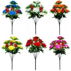 Букет хризантем искусственный, 6 штук RuS_B66_A-50024