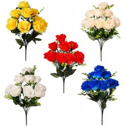 Букет розы искусственный, 5 штук RuS_B76_A-585/10