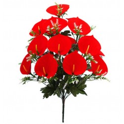 Букет каллы искусственный, 8 штук RuS_B84_A-503/18