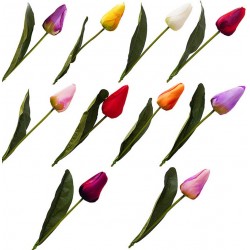 Ветка тюльпана искусственная, 10 штук RuS_C39_Z-7