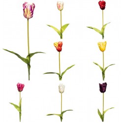 Ветка тюльпана искусственная, 8 штук RuS_C34_Z-615