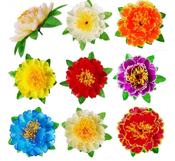 Голова пиона шёлк. искусственная, 200 штук RuS_E35_PB-7