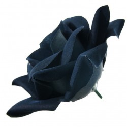 Голова розы бархат искусственная, 125 штук RuS_E41_R-4b