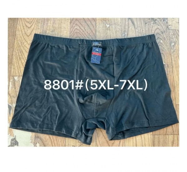 Труси чоловічі VASALL 12 шт (5-7XL) бамбук RZ6000_8801