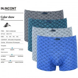 Труси чоловічі IN.INCONT 12 шт (1-4XL) коттон RZ6000_1773