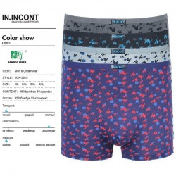 Труси чоловічі IN.INCONT 12 шт (1-4XL) бамбук RZ6000_3615
