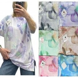 Футболка женская 5 шт (50-56 р) кашемир RZ4492_26126