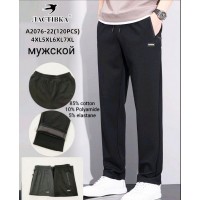 Спорт штани чоловічі 6 шт (4-7XL) коттон SeM_A2076-22