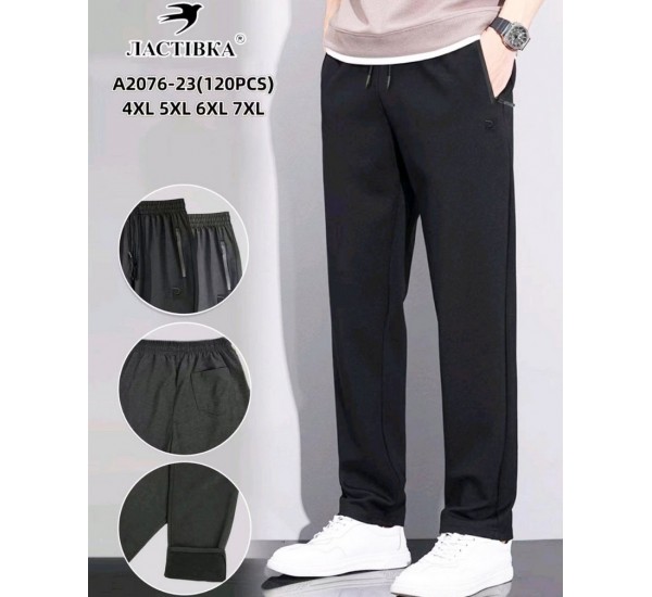 Спорт штани чоловічі 6 шт (4-7XL) коттон SeM_A2076-23