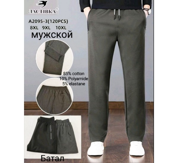 Спорт штани чоловічі 6 шт (8-10XL) коттон SeM_A2095-3