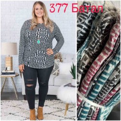 Свитер женский Батал, кашемир 6 шт (4-8XL) SeR2152_377