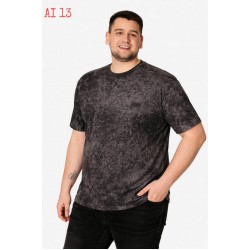 Футболка мужская Батал, двунитка 5 шт (56-64 р) SeR2152_AI13