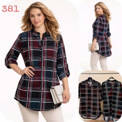 Туника женская, кашемир 6 шт (L-4XL) SeR2152_381