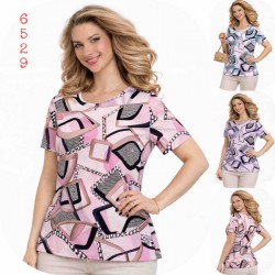 Футболка женская, коттон 6 шт (M-4XL) SeR2152_6529