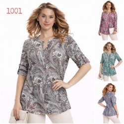 Блуза жіноча, поліестер 6 шт (L-4XL) SeR2152_1001