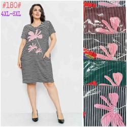 Платье женское трикотаж 5 шт (4-6XL) SeR2152_180