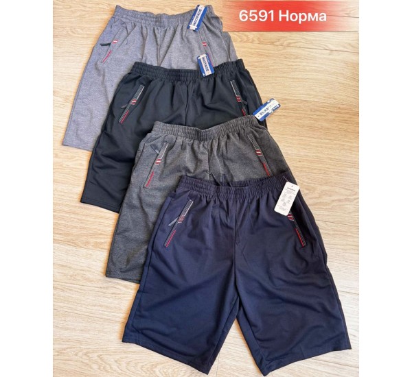Шорты мужские двунить 6 шт (46-56 р) SeR2152_6591