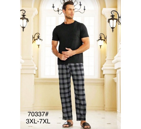 Пижама мужская, 5 шт (3-7XL) коттон ZeL1396_70337